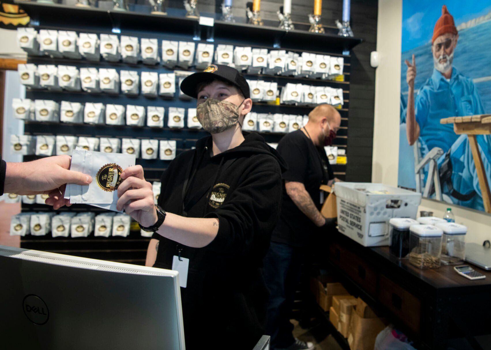 Matty Coen, a budtender at The Higher Standard